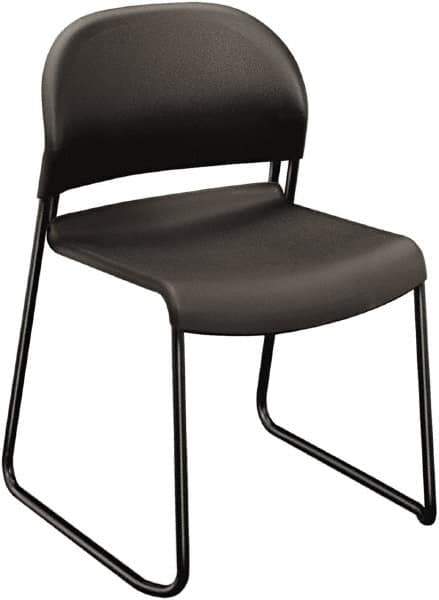 Hon - Polymer Lava Stacking Chair - Chrome Frame, 19 Inch Wide x 21 Inch Deep x 30 Inch High - Best Tool & Supply