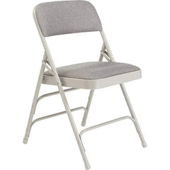 NPS - Folding Chairs Pad Type: Folding Chair w/Fabric Padded Seat Material: Steel - Best Tool & Supply