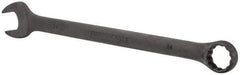 Paramount - 24mm 12 Point Offset Combination Wrench - 15° Offset Angle, 12-15/32" OAL, Chrome Vanadium Steel, Black Finish - Best Tool & Supply