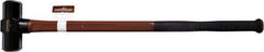 Paramount - 8 Lb Head, 34" Long Blacksmith Sledge Hammer - Forged C-1055 Head, Fiberglass Handle - Best Tool & Supply