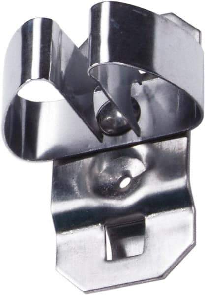 Triton - Spring Clip Standard Pegboard Hook - 2-3/4" Projection, Stainless Steel - Best Tool & Supply