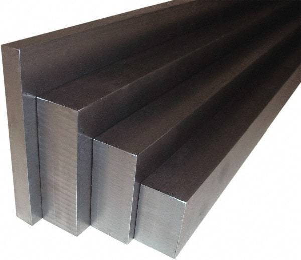 Value Collection - 13" Long x 50mm Wide x 15mm Thick, S235 Rectangular Bar - Cold Finished - Best Tool & Supply