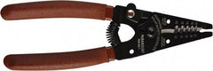 Paramount - 18 to 10 AWG Capacity Wire Stripper - 6" OAL, Plastic Dipped Handle - Best Tool & Supply