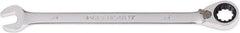 Paramount - 1/4" 12 Point Combination Wrench - 13° Head Angle, 5" OAL, Chrome Vanadium Steel, Polished Finish - Best Tool & Supply