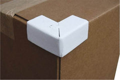 Vestil - 2" Long x 1-1/2" Wide x 1-1/2" High x 1/16" Thick Corner - White, Cardboard Box - Best Tool & Supply