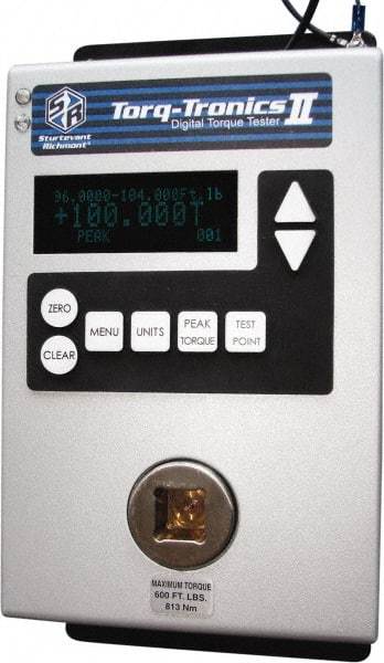 Sturtevant Richmont - 300 to 3,000 In/Lb Electronic Torque Tester - 3/4" Drive - Best Tool & Supply