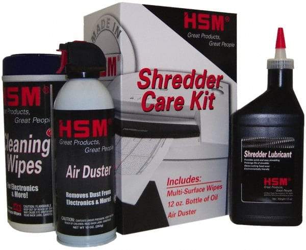 HSM of America - Shredder Care Kit - Use with Document Shredders - Best Tool & Supply