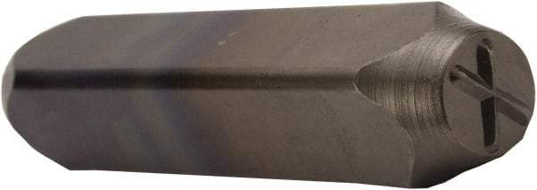 C.H. Hanson - Letter X Machine Made Individual Steel Stamp - 3/16" Character - Best Tool & Supply