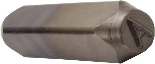 C.H. Hanson - 1/8" Character Size, A Character, Heavy Duty Individual Steel Stamp - Best Tool & Supply