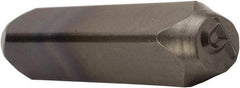 C.H. Hanson - 5/8" Character Size, P Character, Heavy Duty Individual Steel Stamp - Best Tool & Supply