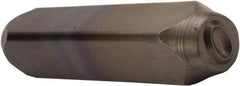 C.H. Hanson - 5/8" Character Size, O Character, Heavy Duty Individual Steel Stamp - Best Tool & Supply