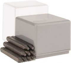 C.H. Hanson - 9 Piece, 1/32" Character Steel Stamp Set - Figures, Heavy Duty - Best Tool & Supply