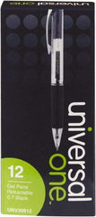 Universal One - Conical Roller Ball Pen - Black - Best Tool & Supply