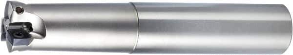 OSG - 32mm Cut Diam, 32mm Shank Diam, Cylindrical Shank Indexable High-Feed End Mill - Screw Holding Method, SXMT12.. Insert, PHC Toolholder, Through Coolant - Best Tool & Supply