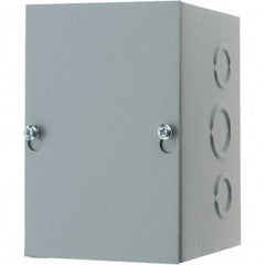 nVent Hoffman - Steel Junction Box Enclosure Screw Flat Cover - NEMA 1, 4" Wide x 6" High x 4" Deep - Best Tool & Supply