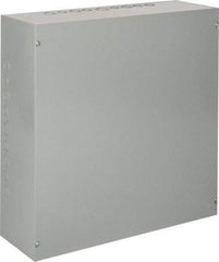 nVent Hoffman - Steel Junction Box Enclosure Screw Flat Cover - NEMA 1, 24" Wide x 24" High x 8" Deep - Best Tool & Supply