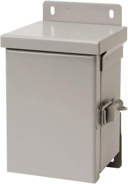 nVent Hoffman - Steel Standard Enclosure Hinge Flat Cover - NEMA 3R, 16" Wide x 16" High x 6" Deep, Watertight - Best Tool & Supply