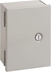 nVent Hoffman - Steel Junction Box Enclosure Hinge Flat Cover - NEMA 1, 12" Wide x 12" High x 4" Deep - Best Tool & Supply