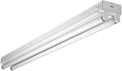 Cooper Lighting - 4 Lamp, 32 Watt, Fluorescent Strip Light - Suspended, 120/277 Volt, 96" Long x 4-1/4" Wide x 3-5/8" High - Best Tool & Supply