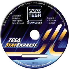 TESA Brown & Sharpe - Quality Assurance SPC Software - Compatible with Windows, For Use with Twin-Cal Calipers - Best Tool & Supply