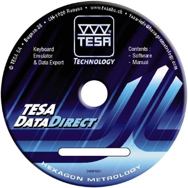 TESA Brown & Sharpe - Data Collection/Reporting SPC Software - Compatible with Windows, For Use with Twin-Cal Calipers - Best Tool & Supply