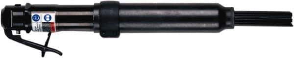 Chicago Pneumatic - 4,300 BPM, 15/16" Bore Diam, Pneumatic Inline Needle Scaler - 7" Needle Length, 1" Stroke Length, 2.38 CFM, 90 psi, 1/4 NPT Inlet - Best Tool & Supply