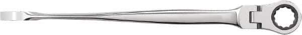 GearWrench - 7/16" 12 Point X-Beam Flex Combination Wrench - 7-3/4" OAL, Steel, Full Polish Finish - Best Tool & Supply