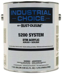 Rust-Oleum - 1 Gal Light Flat Flat Finish Acrylic Enamel Paint - Interior/Exterior, Direct to Metal, <250 gL VOC Compliance - Best Tool & Supply