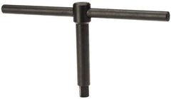 Gibraltar - 10" Chuck Diam Compatibility, Lathe Chuck Key - Compatible with 4-Jaw Chucks, Self Ejecting, 4.53" Body Length, 0.472" Actual Key Square Size - Best Tool & Supply