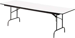 ICEBERG - 18" Long x 60" Wide x 29" High, Folding Table - Gray - Best Tool & Supply