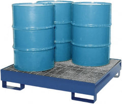 Enpac - Spill Pallets, Platforms, Sumps & Basins Type: Spill Deck or Pallet Number of Drums: 4 - Best Tool & Supply