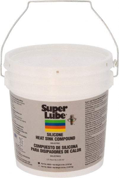 Synco Chemical - 5 Lb Pail Silicone Heat-Transfer Grease - White, High Dielectric Strength, 500°F Max Temp, - Best Tool & Supply