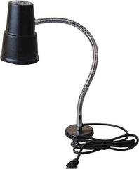 Value Collection - 120 VAC, 60 Watt, Gooseneck Machine Light - Magnetic Mount, 5 Ft. Cord, Black - Best Tool & Supply