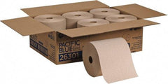 Georgia Pacific - Hard Roll of 1 Ply Brown Paper Towels - 7-7/8" Wide, 800' Roll Length - Best Tool & Supply