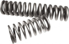 Compression Spring: 3/4″ OD, 12″ Free Length 3.17 mm Wire Dia, 640.51 N Max Load, Chrome Alloy Steel