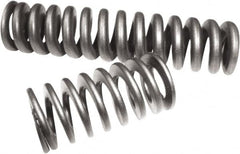 Compression Spring: 2″ OD, 4″ Free Length 4.95 mm Wire Dia, 2668.8 N Max Load, Chrome Alloy Steel