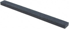 Made in USA - 150 Grit Silicon Carbide Rectangular Polishing Stone - Medium Grade, 1/2" Wide x 6" Long x 1/4" Thick - Best Tool & Supply