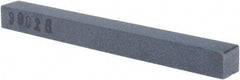 Made in USA - 3/8" Wide x 4" OAL x 3/8" Thick, Silicon Carbide Sharpening Stone - Square, Fine Grade, 280 Grit - Best Tool & Supply