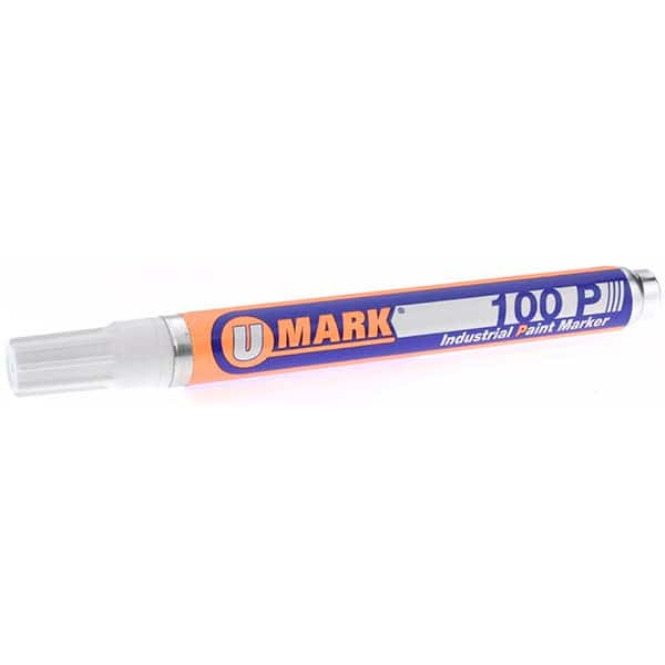 Value Collection - Markers & Paintsticks Type: Paint Marker Color: White - Best Tool & Supply