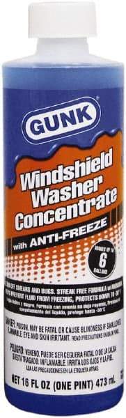 Gunk - Windshield Washer Fluid - 16 oz Bottle - Best Tool & Supply