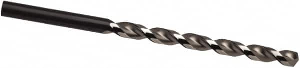 Taper Length Drill Bit: 0.3307″ Dia, 130 ° Bright/Uncoated, RH Cut, Parabolic Flute, Straight Shank, Series 535