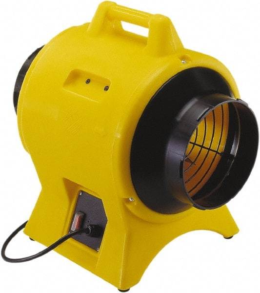 Schaefer Ventilation Equipment - 8" Inlet, Electric AC Ventilation Fan - 0.25 hp, 749 CFM, 220 Max Voltage Rating - Best Tool & Supply