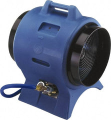 Schaefer Ventilation Equipment - 12" Inlet, Pneumatic Ventilation Fan - 1.5 hp, 2,063 CFM, Explosion Proof, 220 Max Voltage Rating - Best Tool & Supply