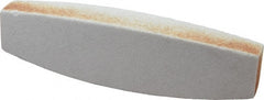 Grier Abrasives - 60 Grit Aluminum Oxide Boat (Shape) Polishing Stone - Best Tool & Supply