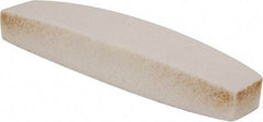 Grier Abrasives - 60 Grit Aluminum Oxide Boat (Shape) Polishing Stone - Medium Grade, 2-1/2" Wide x 9" Long x 1-1/2" Thick - Best Tool & Supply