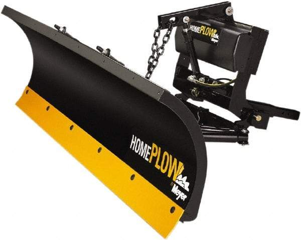 Meyer Products - 80" x 48" Personal Electric Snow Plow - Wireless/Wired Control, Auto-Angle, For Class 3, 2" Front Receiver Hitches - Best Tool & Supply