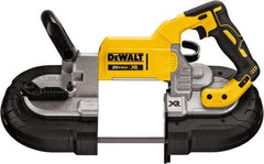 DeWALT - 20 Volt, 44-7/8" Blade, 490 SFPM Cordless Portable Bandsaw - 4-3/4" (Round) & 5" x 4-3/4" (Rectangle) Cutting Capacity, Lithium-Ion Battery Not Included - Best Tool & Supply