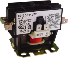 Square D - 2 Pole, 20 Amp Inductive Load, Definite Purpose Contactor - 30 Amp Resistive Rating - Best Tool & Supply