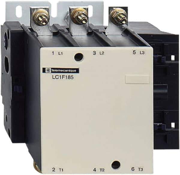 Schneider Electric - 3 Pole, 220 Coil VAC, 275 Amp at 440 VAC, Nonreversible IEC Contactor - Bureau Veritas, CCC, CSA, DNV, EN/IEC 60947-1, EN/IEC 60947-4-1, GL, JEM 1038, LROS, RINA, RMRoS, RoHS Compliant, UL Listed - Best Tool & Supply