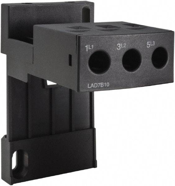 Schneider Electric - 38 Amp Circuit Breaker Terminal Block - Use with TeSys, TeSys D - Best Tool & Supply